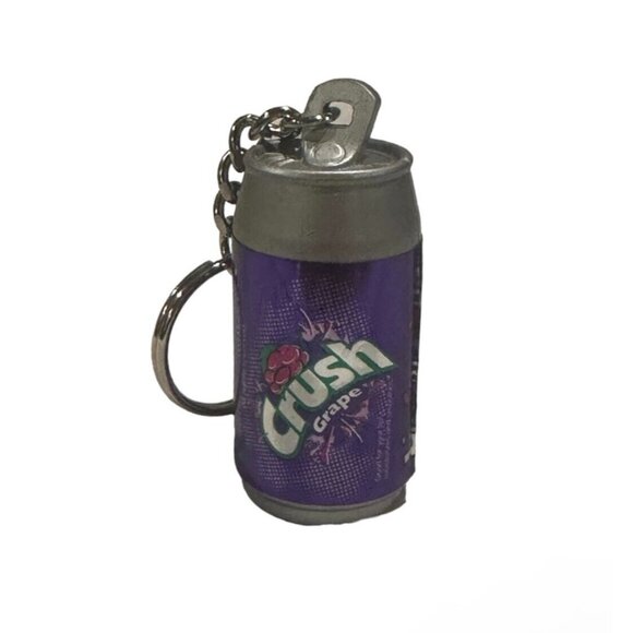 Vintage Grape Crush Bonne Bell Lip Smacker Keychain Balm Topper Bubble Font VHTF - Picture 1 of 2